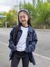 查尔斯桃心【王楚然同款】美式复古满印提花纹牛仔夹克男嘻哈高街情侣外套 S 实拍图