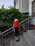 启拓者儿童防晒帽男女孩遮阳帽6-12岁夏季防紫外线太阳帽空顶大帽檐披风 实拍图
