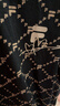FILA FUSION斐乐潮牌情侣款针织短袖衫满印老花夏季时尚宽松纯棉T恤 41麦乳色-BG S 165/88A 实拍图