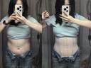 婷美超薄网眼束腰收腹带强力腰封重度塑身美体产后无痕收小肚子夏季 实拍图