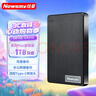 纽曼（Newsmy）1TB 移动硬盘机械 双盘备份 清风Plus加强版 USB3.0 2.5英寸 风雅黑 海量存储 手机连接 格纹设计 实拍图