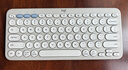 罗技（Logitech）时尚系列K390无线蓝牙键盘 超薄便携  K380升级版 沙色 79键 实拍图