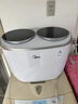 美的（Midea）双子座 波轮洗衣机全自动 1KG迷你内衣洗 分区洗衣机 专业除菌螨 MNBB10VH70E 以旧换新 实拍图