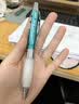 uni三菱【开学季】（uni）摇摇出芯自动铅软胶笔握学生活动铅笔M5-618GG 0.5mm 白胶黑杆 实拍图