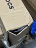 卡骆驰（CROCS）白鹿同款经典云朵洞洞鞋时尚百搭女鞋花园鞋沙滩鞋|206750 黑色-001(含智必星) 38 (240mm) 实拍图