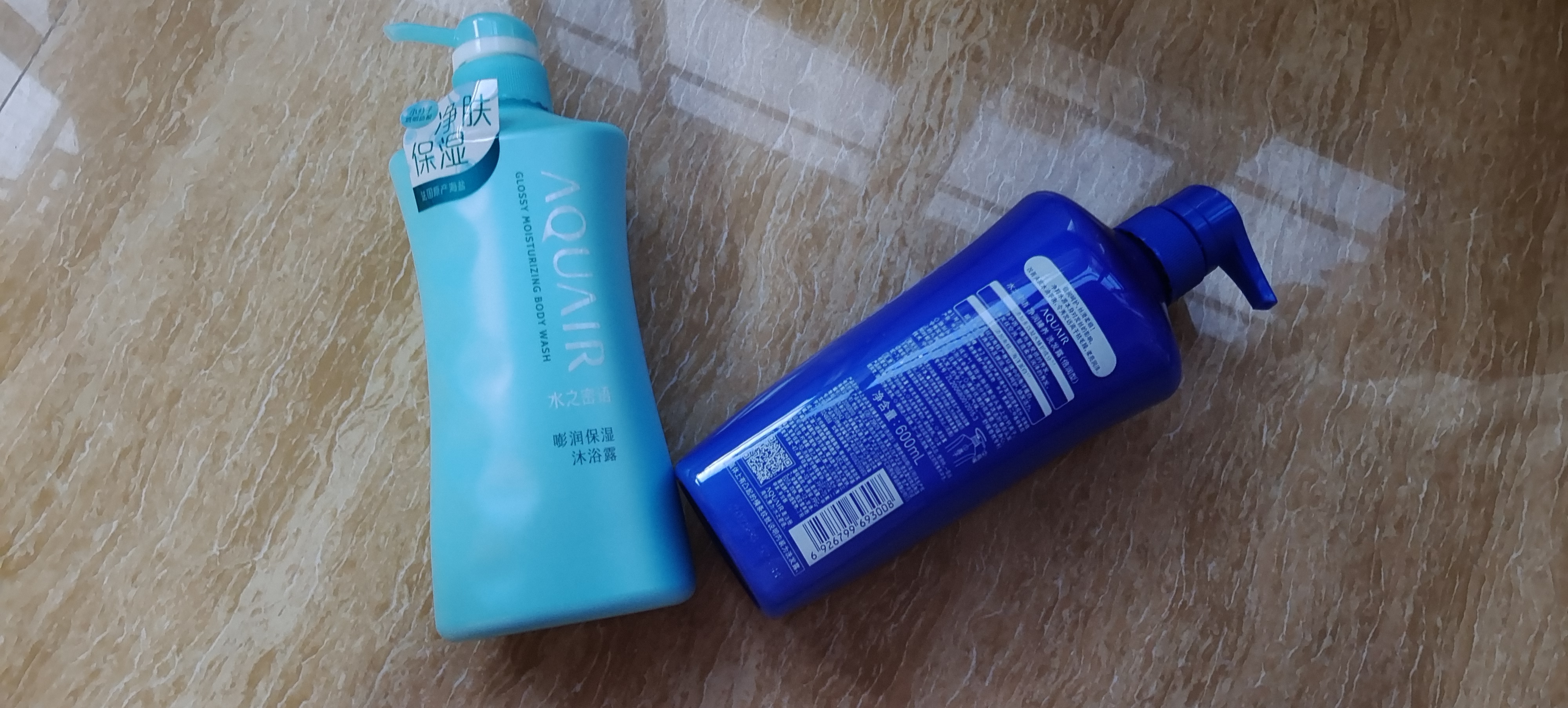 水之密语（AQUAIR）净润臻养倍润洗发水600ml+沐浴露600ml滋养保湿洗发露沐浴套装 实拍图