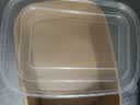 京东京造 一次性饭盒 露营野餐盒 食品级外卖水果分装打包盒750ml*22套 实拍图