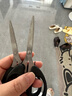 剪刀家用办公用小型便携式剪子儿童diy手工剪快递剪钓鱼剪刀14cm 不锈钢剪刀黑色中号【2把】 实拍图