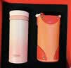 膳魔师（THERMOS）保温杯女士口红杯学生水杯不锈钢杯子礼盒装团购生日七夕礼物TCNO 【蜜桃乌龙】附杯套 260ml 热卖推荐 实拍图