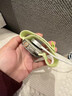 stiger【首发5W满血版】苹果手表充电器磁吸适用Apple iWatch S11/10/9/8/7/6/5ultra3/SE编织充电线快充 【控温提速400%】编织线C口-原版快充丨强力吸附 苹果 实拍图