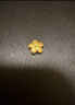 周六福 黄金999元宝金条小金豆爱心赏金玩咖投资金 计价 有钱花-1g 实拍图