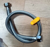 九牧（JOMOO）不锈钢上水头编织软管花洒耐热防爆淋浴软管1.5米H2BE2-150103C-2 实拍图