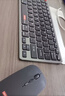 联想（Lenovo）无线蓝牙键盘鼠标套装可充电轻薄便携商务办公电脑iPad平板mac通用剪刀脚无线键盘无线键鼠套装 P211-灰黑色-键鼠套装【键鼠共用1个接收器】 无线蓝牙双模 实拍图
