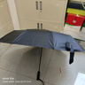 C'mon 全自动晴雨伞三折大号防紫外线防晒太阳伞遮阳伞男士自动伞 黑色 实拍图