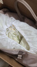 罗莱家纺可机洗100%蚕丝被子 全棉A类抗菌蚕丝子母被芯约9.4斤220*250 实拍图