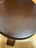 椅子实木凳子家用餐凳可叠放板凳餐桌凳子中式收纳凳简易圆凳子 全实木【胡桃色】 实拍图