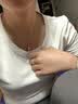 丹尼尔惠灵顿（DanielWellington）[马思纯同款]dw项链女绸缎白玫瑰金锁骨链DW153生日礼物送女友 实拍图
