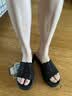 斯凯奇（Skechers）拖鞋夏季女士休闲轻便人字拖时尚网面透气一脚蹬 实拍图