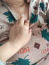 老凤祥十二生肖银项链女士玉髓平安扣吊坠简约生日纪念日礼物送女友老婆 十二生肖萌兔-品牌礼盒 实拍图