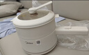 美的（Midea）电煮锅 小电锅 电蒸锅 宿舍小锅多功能锅辅食锅 1.6L学生寝室一体泡面小火锅电煮锅XZE2017 配蒸笼 实拍图
