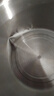 特厚不锈钢平底锅奶锅电磁炉通用不粘锅辅食锅汤锅煮锅蒸锅汤锅 胡桃木锅17cm 实拍图