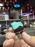 TY黑卡姆KAMUI台球杆皮头 斯诺克 大头 中头 小头 枪头 黑八 黑8 14mm 黑色经典款（M）大头杆用 实拍图
