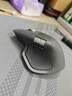 罗技（Logitech）大师系列 MX Master 4 高性能无线蓝牙鼠标  办公鼠标 静音鼠标  升级款 石墨黑 带无线接收器 实拍图