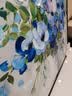 盈浩简约风客厅装饰画花漾时光手绘油画高端艺术餐厅挂画 实拍图