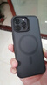 亿色适用苹果16promax手机壳iPhone16promax保护套磁吸超薄镜头全包气囊防摔壳magsafe男款黑边半透黑 实拍图
