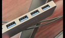 联想（Lenovo）USB3.0金属分线器扩展坞高速4口集线器HUB拓展坞笔记本电脑一拖多转换器转接头扩展器Type-C供电 实拍图