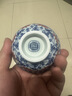 京东京造 釉里红缠枝莲压手杯 茶杯陶瓷功夫茶具压手杯主人杯礼盒120ml 实拍图