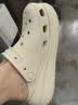 卡骆驰（CROCS）经典泡芙Clog男女一脚蹬懒人沙滩鞋 CR207521-2Y2 35 实拍图