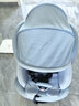 Heekin德国 儿童安全座椅汽车用0-4-12岁婴儿宝宝360度旋转ISOFIX硬接口 KX115星途-晴空蓝 实拍图