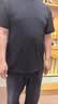 雾卡 【三件装】短袖t恤男纯色棉宽松夏季士半袖潮流衣服情侣装 白色+深灰+黑色 3XL 建议165-180斤 实拍图