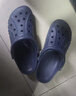 CROCS卡骆驰洞洞鞋贝雅洞洞鞋轻便运动鞋耐磨一脚蹬拖鞋休闲鞋|10126 深蓝-410(含智必星) 41 /42(260mm) 实拍图