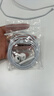 纽曼（Newmine） XL10线控音乐手机耳机半入耳式有线耳机耳麦3.5mm接口 电脑笔记本手机适配 白色 实拍图