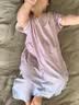 babycare宝宝自然凉选爬服春夏连体衣包屁衣新生婴儿衣服  冰冰葡萄73cm 实拍图
