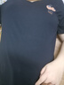 真维斯（Jeanswest）短袖t恤女夏季天蓝色V领内搭低领上衣服2026年新款正肩短袖女生 实拍图
