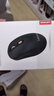 联想（Lenovo）无线蓝牙双模鼠标便携办公鼠标 人体工程学设计适用台式机一体机笔记本平板 Howard Mouse 2022黑 实拍图