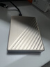 西部数据（WD）移动硬盘5TB type-c Ultra系列 2.5英寸 金 机械硬盘 笔记本电脑外接加密兼容Mac 大容量家庭存储 实拍图