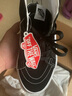 VANS范斯官方 SK8-Mid黑色街头风经典男鞋女鞋板鞋运动鞋 黑色 40.5 实拍图