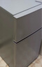 新飞冰箱小型租房用 一级能效冷 藏冷冻两用1-2人家用小冰箱 出租房双门电冰箱办公室两门 26年升级 76A一级能效【保鲜盒款】银 实拍图