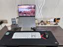 AOCGP510XL飞翼专业游戏电竞细面鼠标垫顺滑版800*300*4mm 高密纤维锁边键盘电脑桌垫红黑 实拍图