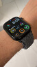 Apple/苹果 Watch S11 智能手表GPS款42毫米深空灰色铝金属表壳黑色运动型表带S/M MEUG4CH/B情人节 实拍图