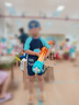 佑游儿童泳衣男童泳裤中童分体泳衣男孩宝宝游泳五件套30255Y藏蓝3XL 实拍图