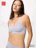 优衣库女装无钢圈文胸/软支撑弹嘟嘟柔托BRA 479194 482667 479194/61水蓝色 L 推荐E70 C75 D75 E75 B80 C80 实拍图