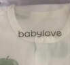 babylove婴儿短袖连体衣夏季薄款衣服彩棉提花透气哈衣爬服新生儿宝宝夏装 实拍图