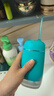 罗曼（ROAMAN）小熊冲牙器便携式电动牙齿矫正冲洗器洁牙器水牙线送男女朋友礼物礼品mini8绿色 实拍图
