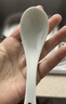 景德镇（jdz）陶瓷饭碗影青瓷餐具套装无铅高温瓷碗碟面碗汤盘乔迁洗碗机可用 流影小汤勺6个装 实拍图