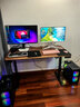 华硕VG27AQL5A-W 27英寸显示器2K 180Hz显示器210Hz FastIPS FreeSync 0.3ms响应HDR400 实拍图